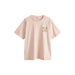 Next Tricou albastru cobalt / portocaliu / portocaliu piersică / roz închis