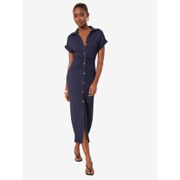 Lipsy Rochie tip bluză bleumarin