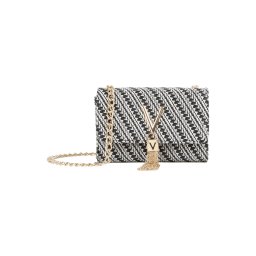 VALENTINO Clutch negru / alb