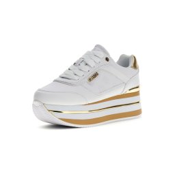 GUESS Sneaker low 'HANSIN4' alb