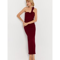 Cool & Sexy Rochie roșu burgundy