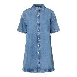 PIECES Rochie tip bluză 'PCSky' albastru denim