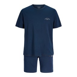JACK & JONES Trening 'JJCOLLEGE' bleumarin / alb
