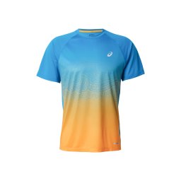 ASICS Tricou funcțional 'ROAD' albastru / galben