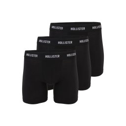 HOLLISTER Boxeri negru / alb