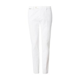 Hackett London Pantaloni cu dungă alb