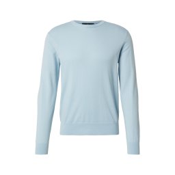 Hackett London Pulover albastru pastel / gri