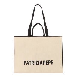 PATRIZIA PEPE Plase de cumpărături bej deschis / negru