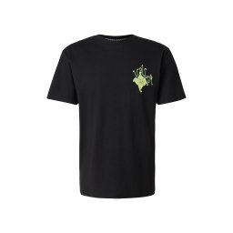Volcom Tricou 'FISHYSTAR' galben deschis / verde deschis / negru