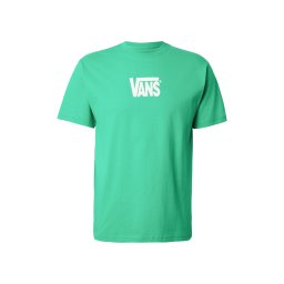 VANS Tricou verde / alb