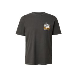 Volcom Tricou 'ZURF CO PW SST' albastru deschis / galben / negru / alb