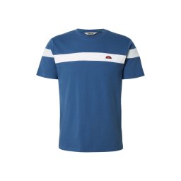 ELLESSE Tricou albastru / alb