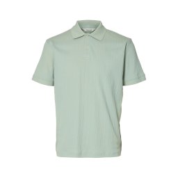 SELECTED Tricou 'SLHCOLE' verde pastel