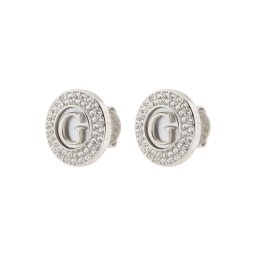 GUESS Cercei argintiu / transparent
