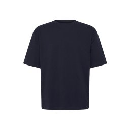 BLEND Tricou 'BHKODY' bleumarin / galben deschis / alb
