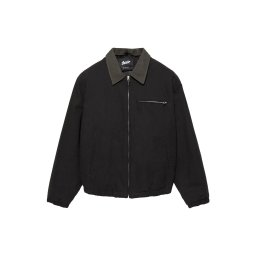 Pull&Bear Geacă de primăvară-toamnă negru