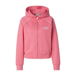 JOOP! Jeans Hanorac 'Tito' roz deschis / alb