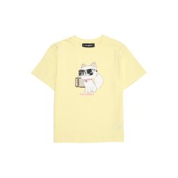 Karl Lagerfeld Tricou galben / roz / negru / alb