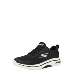 SKECHERS Sneaker low 'Go Walk 2.0' negru / alb