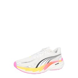 PUMA Sneaker de alergat 'Velocity Nitro 4' negru / argintiu / alb