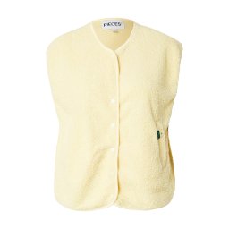 PIECES Curve Vestă 'PCKATTY' galben