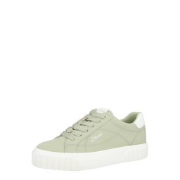 s.Oliver Sneaker low verde deschis