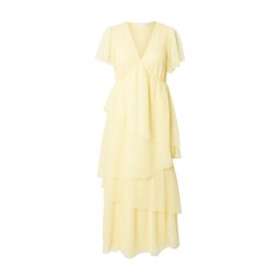 Vila Curve Rochie 'VIDOBBY' galben deschis