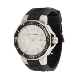 Plein Sport Ceas analogic gri deschis / negru