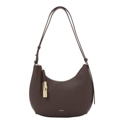FURLA Geantă de umăr 'GOCCIA' ciocolatiu
