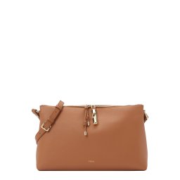 FURLA Geantă de umăr 'DEBBY' maro coniac