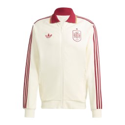 ADIDAS PERFORMANCE Jachetă de trening 'FEF A OG JK' roșu / alb