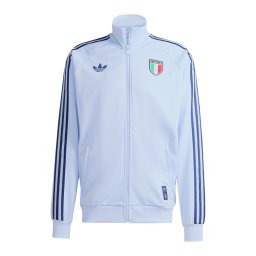 ADIDAS PERFORMANCE Bluză cu fermoar sport 'FIGC OG TT' albastru / albastru deschis