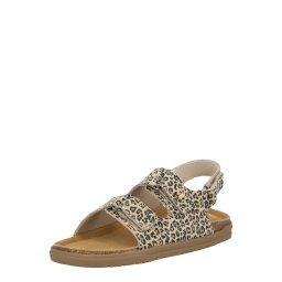 TOMMY HILFIGER Sandale alb kitt / negru