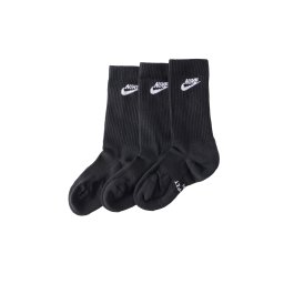Nike Sportswear Șosete negru / alb