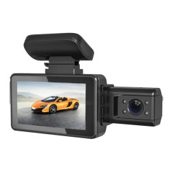 Camera auto dubla fata si interior 1080p ecran 3 inch Unghi 170 grade Night vision G Senzor Detectia Miscarii