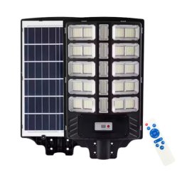 Lampa solara stradala LED 1000W cu 15 casete senzor miscare telecomanda IP67 YH25