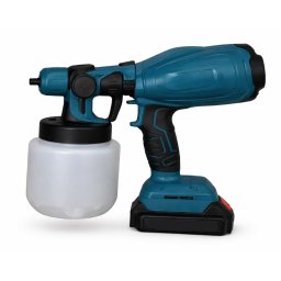 Pistol de vopsit electric cu 1 acumulator 48V