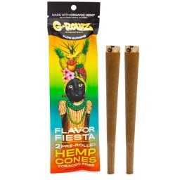 G-Rollz Blunt pre-rulat din canepa Flavor Fiesta Tropical King Size x2