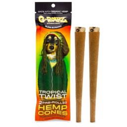G-Rollz Blunt pre-rulat din canepa Tropical Twist Mango King Size x2