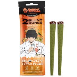 G-Rollz Blunt pre-rulat Bloody Orange cu terpene King Size x2