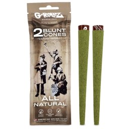 G-Rollz Blunt pre-rulat Banksy All Natural cu terpene King Size x2