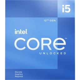 CPU INTEL i5-12600KF, skt LGA 1700, Core i5, frecventa 3.7 GHz, turbo 4.9 GHz, 10 nuclee, putere 125 W, BX8071512600KF