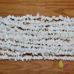 Sirag onix alb chipsuri 80cm