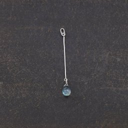 Pandantiv Topaz cu lantisor din Argint 925, 65mm