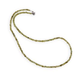 Colier Peridot sfere 3mm