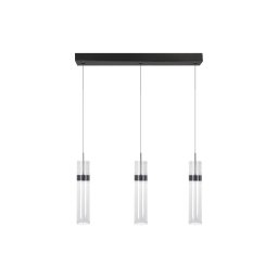 Lustră LED suspendată pe cablu AMBIENTE 3xLED/6W/230V 3000/4000/6000K neagră