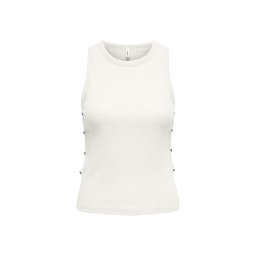 ONLY Top Onlcarla Glitter S/L Sud 15367981 11-4201 TCX cloud dancer/silver glitter