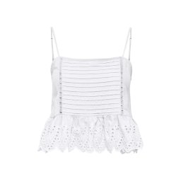 ONLY Top Onltulum Sl Emb 15368892 11-0601 TCX bright white