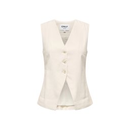 ONLY Sacou Onltila Life S/L Waistcoat Tlr 15367399 11-4201 TCX cloud dancer