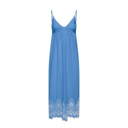 ONLY Rochie Onltulum Emb Long Strap 15369128 17-3936 TCX blue bonnet